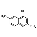 CAS#: 123637-45-6, 4-Bromo-2,6-Dimethylquinoline