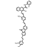 CAS#: 123677-04-3, N-(2-Chlorophenyl)-3-Hydroxy-4-{[4-({7-[(4-Hydroxy-3-Methylphenyl)Diazenyl]-9-Oxo-9H-Fluoren-2-Yl}Diazenyl)-2-Methylphenyl]Diazenyl}-2-Naphthamide