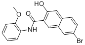 CAS#: 1237-75-8, 7-Bromo-3-hydroxy-N-(2-methoxyphenyl)-2-naphthamide