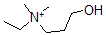 CAS#: 123731-09-9, Ethyl-(3-Hydroxypropyl)-Dimethylazanium