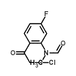 CAS#: 123732-69-4, N-[2-(Chloroacetyl)-5-Fluorophenyl]-N-Methylformamide