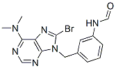 CAS#: 123811-36-9, N-[3-[(8-Bromo-6-Dimethylaminopurin-9-Yl)Methyl]Phenyl]Formamide