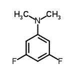 CAS#: 123855-25-4, 3,5-Difluoro-N,N-Dimethylaniline