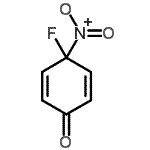 CAS#: 123871-59-0, 4-Fluoro-4-Nitro-2,5-Cyclohexadien-1-One