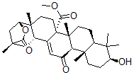 CAS#: 123914-44-3, 3,22-Dihydroxy-11-Oxo-delta(12)-Oleanene-27-alpha-Methoxycarbonyl-29-Oic Acid