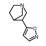 CAS#: 123917-10-2, 3-(1,2-Oxazol-5-Yl)-1-Azabicyclo[2.2.1]Heptane