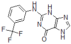 CAS#: 123994-68-3, 2-[[3-(Trifluoromethyl)Phenyl]Amino]-3,7-Dihydropurin-6-One