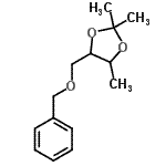 CAS#: 124019-21-2, 4-[(Benzyloxy)Methyl]-2,2,5-Trimethyl-1,3-Dioxolane
