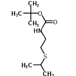 CAS#: 124073-15-0, 2-Methyl-2-Propanyl [2-(Isopropylsulfanyl)Ethyl]Carbamate
