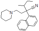 CAS#: 1241-64-1, 3-Methyl-2-Naphthalen-1-Yl-2-(2-Piperidin-1-Ylethyl)Pentanenitrile
