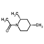 CAS#: 124211-77-4, 1-[(2R,4R)-2,4-Dimethyl-1-Piperidinyl]Ethanone