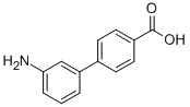 CAS#: 124221-69-8, 3'-Amino-[1,1'-Biphenyl]-4-carboxylic Acid