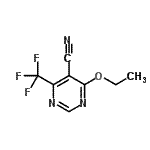 CAS 登录号：124342-82-1， 4-乙氧基-6-(三氟甲基)-5-嘧啶甲腈