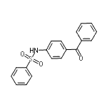 CAS#: 124400-29-9, N-(4-Benzoylphenyl)Benzenesulfonamide