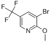 CAS#: 124432-63-9, 3-Bromo-2-methoxy-5-(trifluoromethyl)pyridine