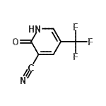 CAS#: 124432-69-5, 2-Oxo-5-(Trifluoromethyl)-1,2-Dihydro-3-Pyridinecarbonitrile