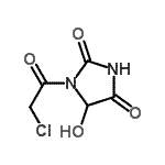 CAS#: 124443-51-2, 1-(Chloroacetyl)-5-Hydroxy-2,4-Imidazolidinedione