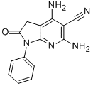 CAS#: 124476-81-9, 4,6-Diamino-2-Oxo-1-Phenyl-3H-Pyrrolo[3,2-e]Pyridin-7-Ium-5-Carbonitrile