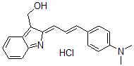 CAS#: 124530-40-1, [(2E)-2-[(E)-3-(4-Dimethylaminophenyl)Prop-2-Enylidene]Indol-3-Yl]Methanol Hydrochloride