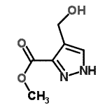 CAS#: 124598-39-6, Methyl 4-(Hydroxymethyl)-1H-Pyrazole-3-Carboxylate