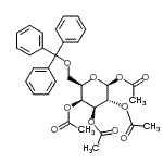 CAS#: 124648-92-6, 1,2,3,4-Tetra-O-Acetyl-6-O-Trityl-beta-D-Galactopyranose