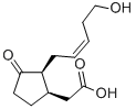 CAS#: 124649-26-9, 2-[(1R,2S)-2-[(Z)-5-Hydroxypent-2-Enyl]-3-Oxocyclopentyl]Acetic Acid