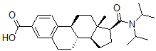 CAS#: 124650-99-3, (8S,9S,13S,14S,17S)-17-[Di(Propan-2-Yl)Carbamoyl]-13-Methyl-6,7,8,9,11,12,14,15,16,17-Decahydrocyclopenta[a]Phenanthrene-3-Carboxylic Acid