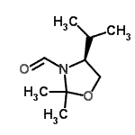 CAS#: 124716-44-5, (4S)-4-Isopropyl-2,2-Dimethyl-1,3-Oxazolidine-3-Carbaldehyde