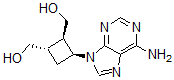 CAS 登录号：124770-85-0， [(1R,2S,4S)-2-(6-氨基嘌呤-9-基)-4-(羟基甲基)环丁基]甲醇