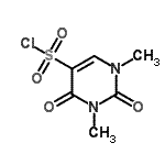 CAS#: 124788-36-9, 1,3-Dimethyl-2,4-Dioxo-1,2,3,4-Tetrahydro-5-Pyrimidinesulfonyl Chloride