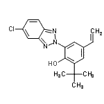 CAS#: 124883-10-9, 2-(5-Chloro-2H-Benzotriazol-2-Yl)-6-(2-Methyl-2-Propanyl)-4-Vinylphenol