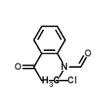 CAS#: 124958-63-0, N-[2-(Chloroacetyl)Phenyl]-N-Methylformamide