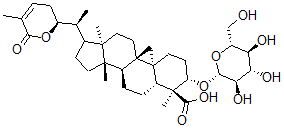 CAS 登录号：124962-06-7， 相思子三萜甙A