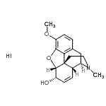 CAS#: 125-26-8, (5alpha,6alpha)-3-Methoxy-17-Methyl-7,8-Didehydro-4,5-Epoxymorphinan-6-Ol Hydroiodide (1:1)