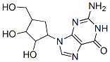 CAS#: 125073-26-9, 2-Amino-9-[(1R,2R,3S,4R)-2,3-Dihydroxy-4-(Hydroxymethyl)Cyclopentyl]-3H-Purin-6-One