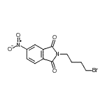 CAS#: 125207-39-8, 2-(4-Bromobutyl)-5-Nitro-1H-Isoindole-1,3(2H)-Dione