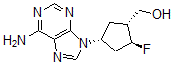 CAS#: 125356-68-5, 2',3'-Dideoxy-3'-Fluoroaristeromycin