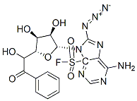 CAS#: 125366-29-2, [(2R,3S,4R,5R)-5-(6-Amino-8-Azidopurin-9-Yl)-3,4-Dihydroxyoxolan-2-Yl]Methyl 4-Fluorosulfonylbenzoate