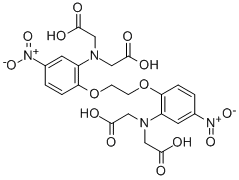 CAS#: 125367-32-0, N,N'-[1,2-Ethanediylbis[Oxy(4-Nitro-2,1-Phenylene)]]Bis[N-(Carboxymethyl)-Glycine]