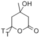 CAS#: 125441-02-3, 4-Hydroxy-4-methyl-5,5-ditritiooxan-2-one