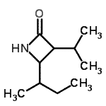 CAS#: 125606-87-3, 4-Sec-Butyl-3-Isopropyl-2-Azetidinone