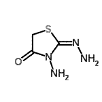 CAS#: 125611-83-8, (2E)-3-Amino-2-Hydrazono-1,3-Thiazolidin-4-One