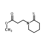 CAS#: 125627-71-6, Methyl 3-(2-Thioxo-1-Piperidinyl)Propanoate