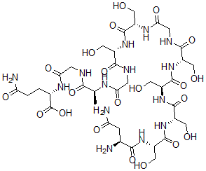 CAS 登录号：125636-77-3， gamma-3-促黑细胞激素(15-26)
