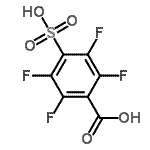 CAS#: 125662-60-4, 2,3,5,6-Tetrafluoro-4-Sulfobenzoic Acid