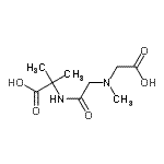 CAS#: 125686-89-7, N-(Carboxymethyl)-N-Methylglycyl-2-Methylalanine