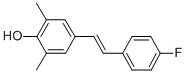 CAS#: 125722-16-9, 4-[(E)-2-(4-Fluorophenyl)Ethenyl]-2,6-Dimethylphenol