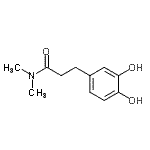 CAS#: 125789-96-0, 3-(3,4-Dihydroxyphenyl)-N,N-Dimethylpropanamide