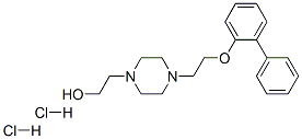 CAS#: 125849-26-5, 4-(2-((1,1'-Biphenyl)-2-Yloxy)Ethyl)-1-Piperazineethanol Dihydrochloride