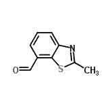 CAS#: 125872-43-7, 2-Methyl-1,3-Benzothiazole-7-Carbaldehyde